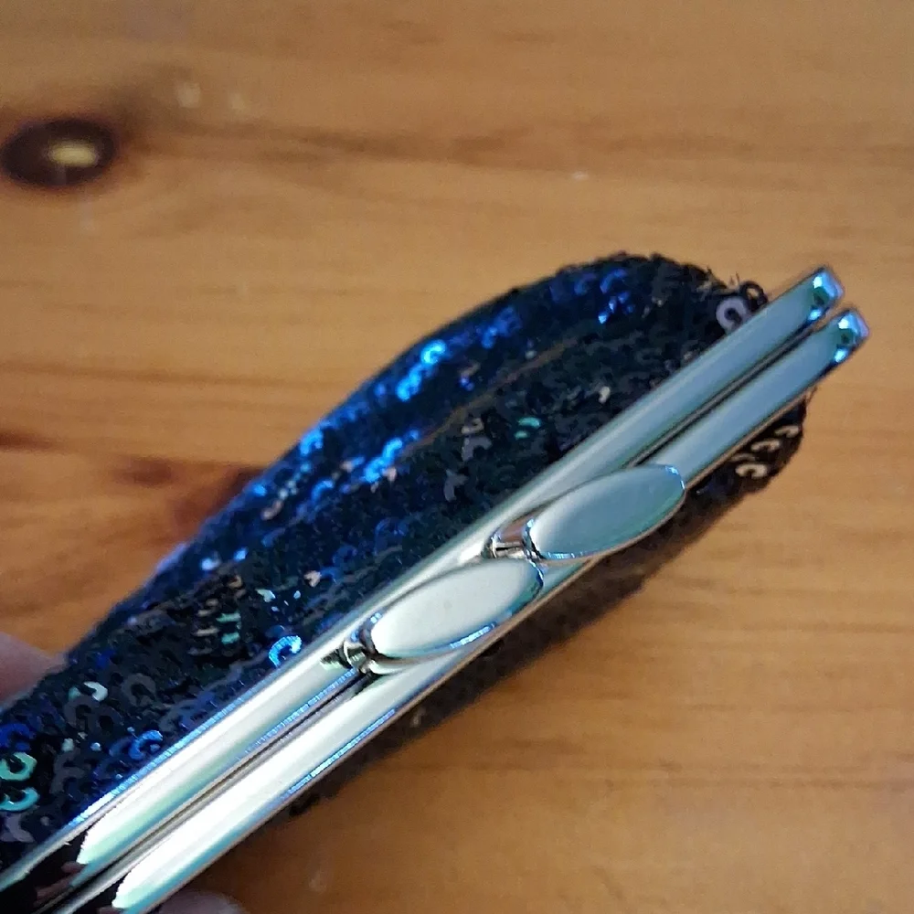 Victoria's Secret Black Sequin Wristlet - Picture 7 of 7
